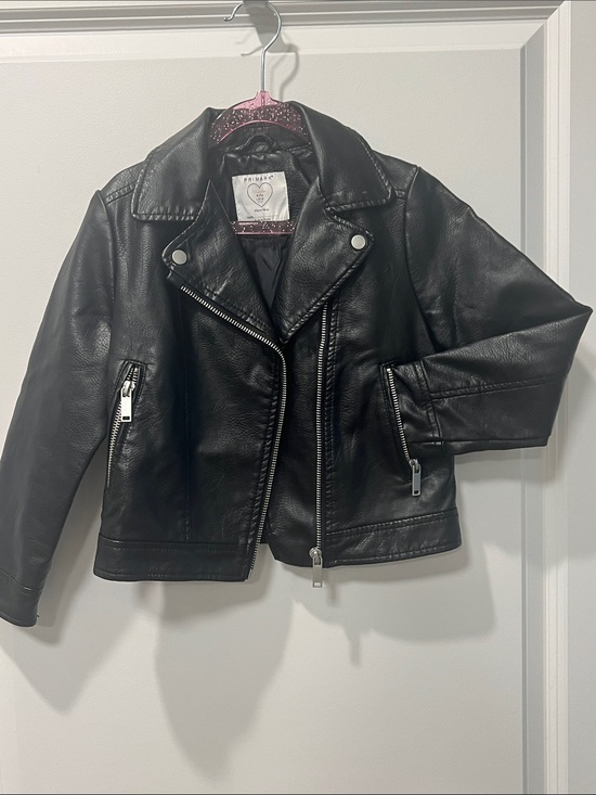 Primark Other - Primark, Girls Black Faux Leather Biker Jacket. Like new.